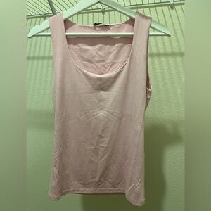 Zara Size Wide Pink Tank Top, Size: M